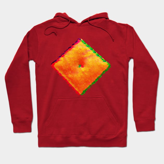 Cheez It Snack Glitch Hoodie by SABREart